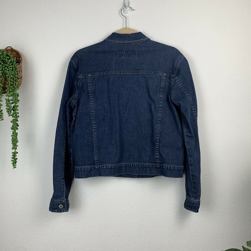 Fresh Produce Women's M Stretch Denim Jean Jacket - Picture 3 of 3